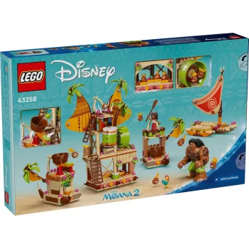 LEGO Disney Barca Kakamora set di gioco 43258 – 572 pezzi, 2 minifigure, per bambini da 7 anni