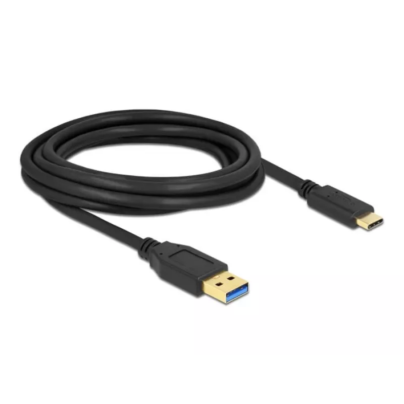 Cavo USB DeLOCK SuperSpeed USB 3.2 Gen 2 Type-A su Type-C 3 m