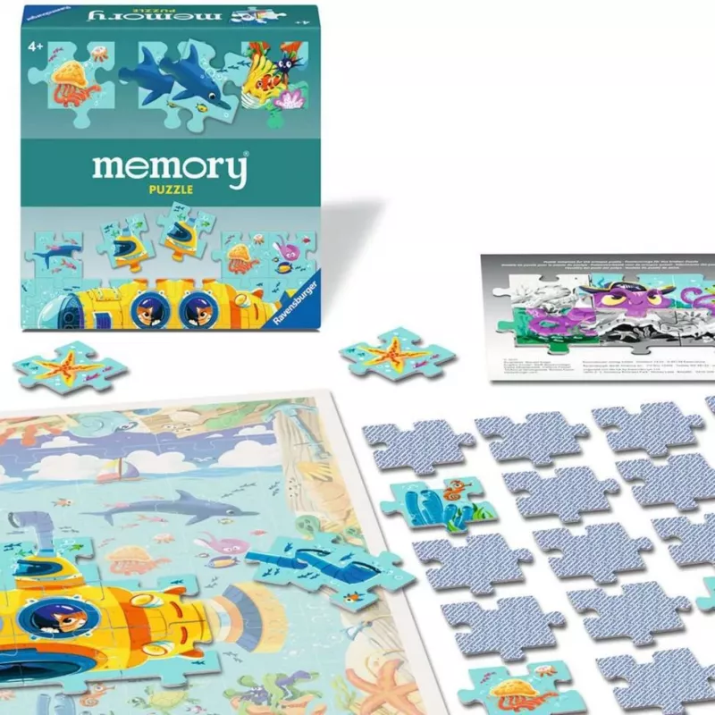 memory Puzzle Unterwasserwelt, gioco da tavolo