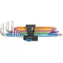 Set di chiavi a brugola metriche HEX-PLUS, 9 pezzi