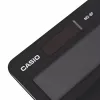 Casio MS-8F calcolatrice da tavolo base, a 8 cifre, a batteria/solare, nera