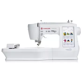 SINGER macchina per cucire e ricamare SE 9185 WiFi — macchina domestica multifunzione con funzione di ricamo integrata e connettività WLAN