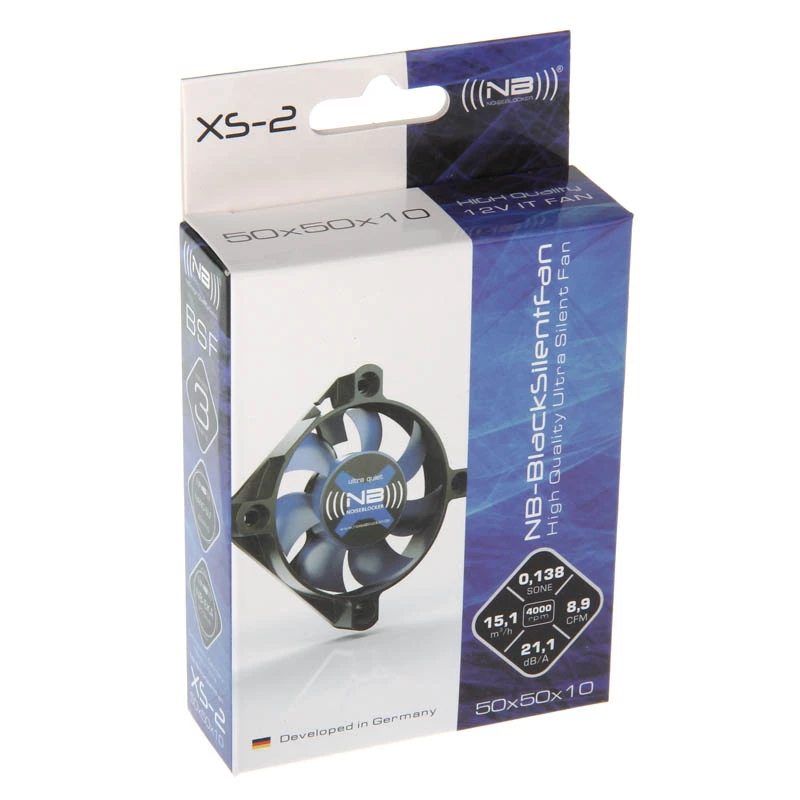 Ventola NoiseBlocker BlackSilent XS2 50 mm