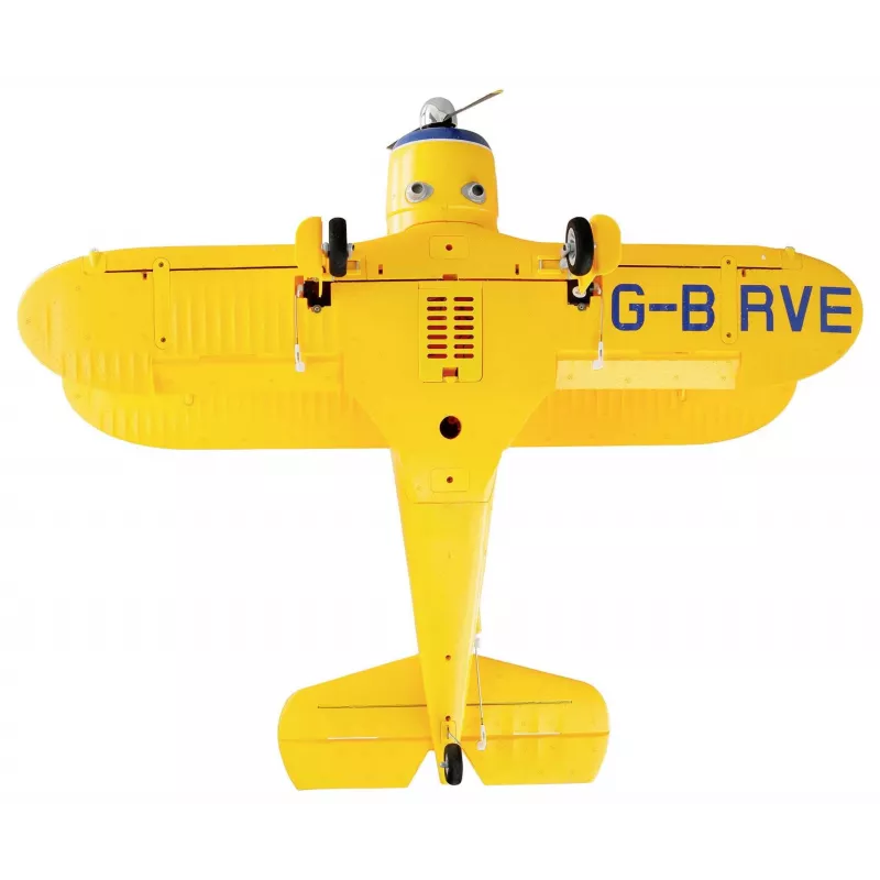 Aeromodello RC Amewi AMXFlight Beech D17s 3D/6G RTF — giallo, modello pronto al volo
