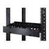 APC AR8612 passacavi orizzontale, monofacciale con coperchio, 1U, profondità 150 mm (6"), nero