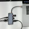 Hub USB-C Tellur TLL321061 con PD 3.0 100W, uscita HDMI e 3× porte USB 3.0