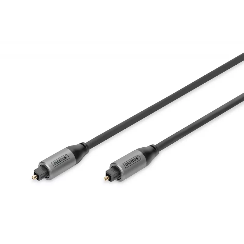 Digitus cavo di collegamento Toslink 3 m maschio a maschio dorato