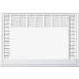 Sottomano Sigel H6366 carta grigio/bianco, carta, 595×410 mm, FSC