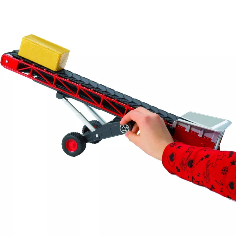 Accessorio per modellismo Bruder 02031 — ricambio in plastica, nero e rosso