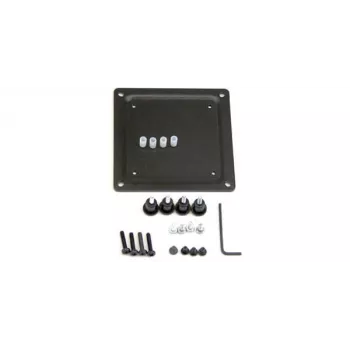 Kit piastra di conversione Ergotron da 75 mm a 100 mm nero acciaio