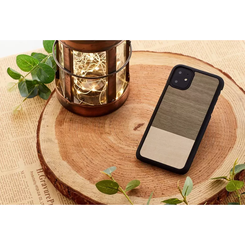 Custodia per smartphone Man and Wood per iPhone 11 — nero, custodia protettiva