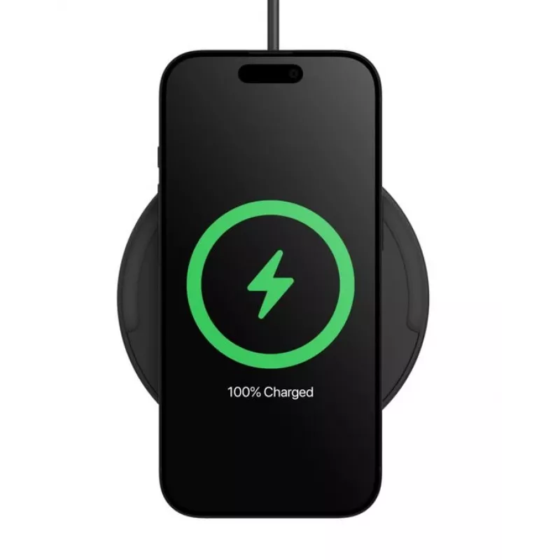 Caricabatterie wireless Belkin WIA012KQBK 15W con alimentatore 20W, nero
