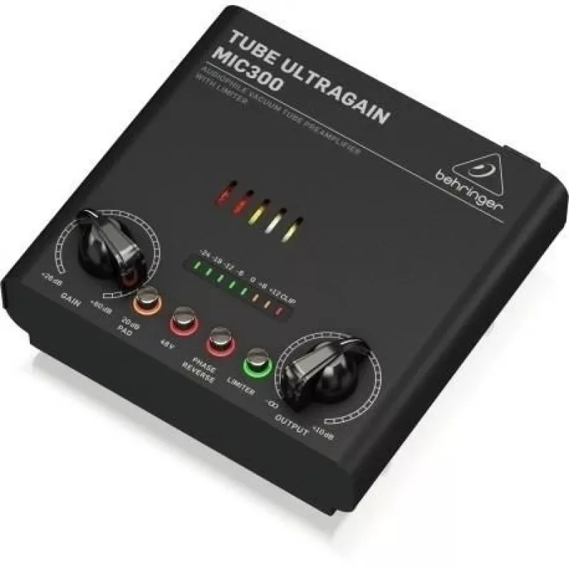 Preamplificatore audio Behringer MIC300 nero