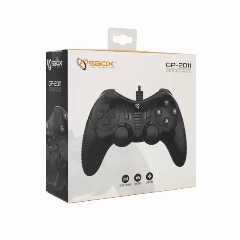 Sbox GP-2011 gamepad per PC/PS3/Android TV