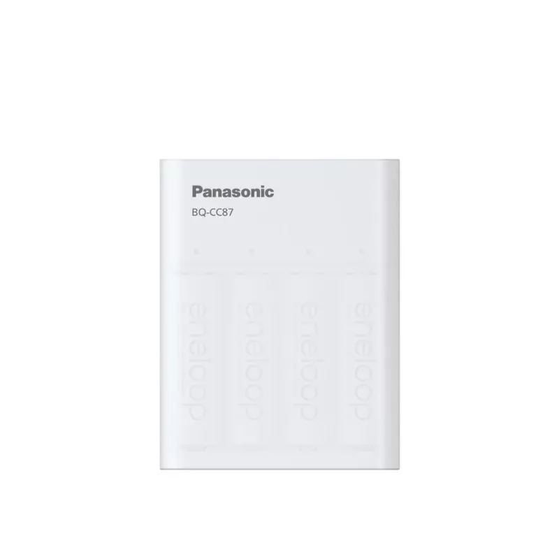 Caricabatterie USB PANASONIC Eneloop Smartplus BQ-CC87 + 4x AA 2000 mAh (K-KJ87MCD40USB)