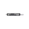 Lettore di schede SD 3 in 1, USB-C + USB-A 2.0 + Micro-USB