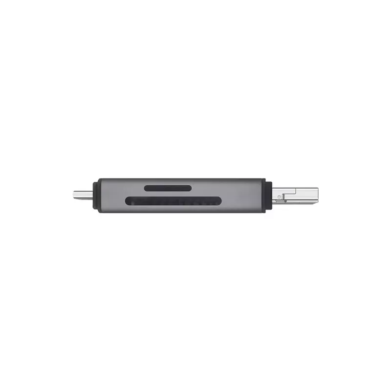 Lettore di schede SD 3 in 1, USB-C + USB-A 2.0 + Micro-USB