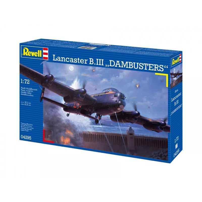 Revell Lancaster B. III Dambusters (04295) scala 1:72 kit modello aereo in plastica