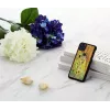 Custodia per smartphone iKins per iPhone 11 Pro Max – design bacio nero, custodia protettiva