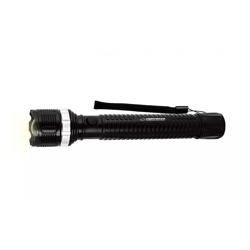 Torcia tascabile ESPERANZA Epione XL LED 1.2W 100 lm 100 m nero, a batterie R20 (3)