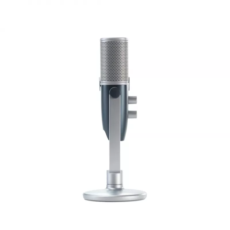 AKG Ara - microfono a condensatore professionale USB, blu-argento
