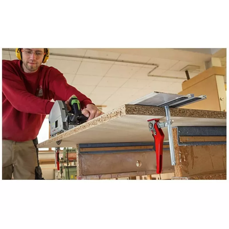 Bessey GTR16S6H morsetto a vite, struttura in plastica e acciaio, 300×200×300 mm