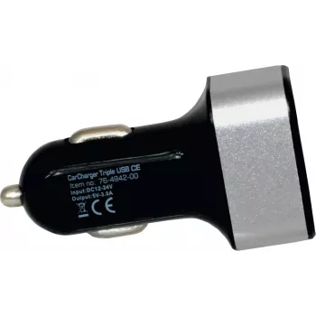 Caricabatterie da auto TECHNISAT CARCHARGER TRIPLE USB C con tre porte USB-C/USB-A