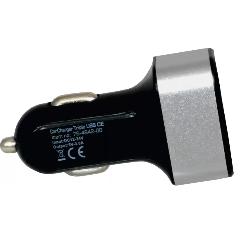 Caricabatterie da auto TECHNISAT CARCHARGER TRIPLE USB C con tre porte USB-C/USB-A