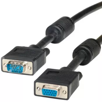 ROLINE Cavo VGA HD15 ST - BU con nucleo in ferrite 3,0m (11.04.5353)