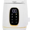 Bollitore Adler AD 1305WG — 1,7 l, 2200 W, vetro/plastica, bianco/oro/trasparente