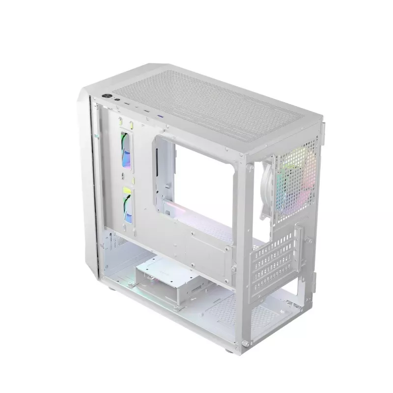 Case Logic PORTOS ARGB MINI USB 3.0 bianco