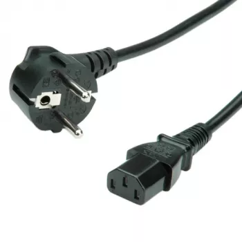 Cavo di alimentazione VALUE 1,8 m dritto connettore IEC