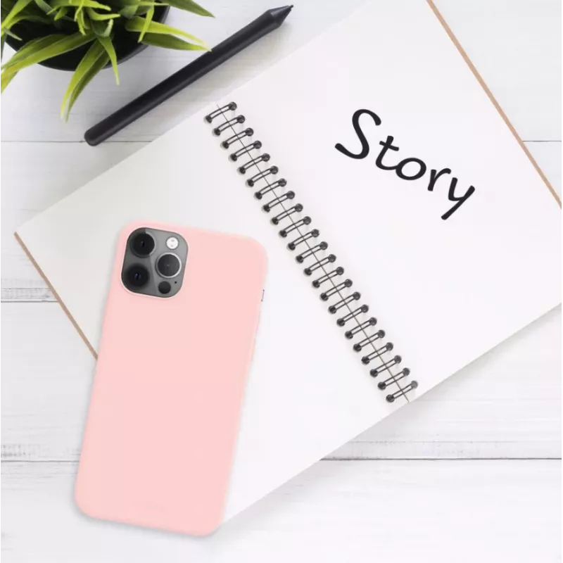 Fixed Story | Cover posteriore | Apple | iPhone 16 Pro | gommato | rosa