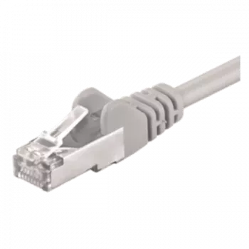 Cavo patch Goobay CAT 5e, SF/UTP, grigio, 2 m - mix rame CCA (50145)