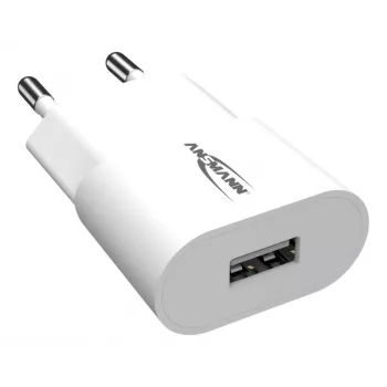 Caricabatterie da casa HC105, caricabatterie bianco, controllo di carica intelligente, tecnologia Multisafe