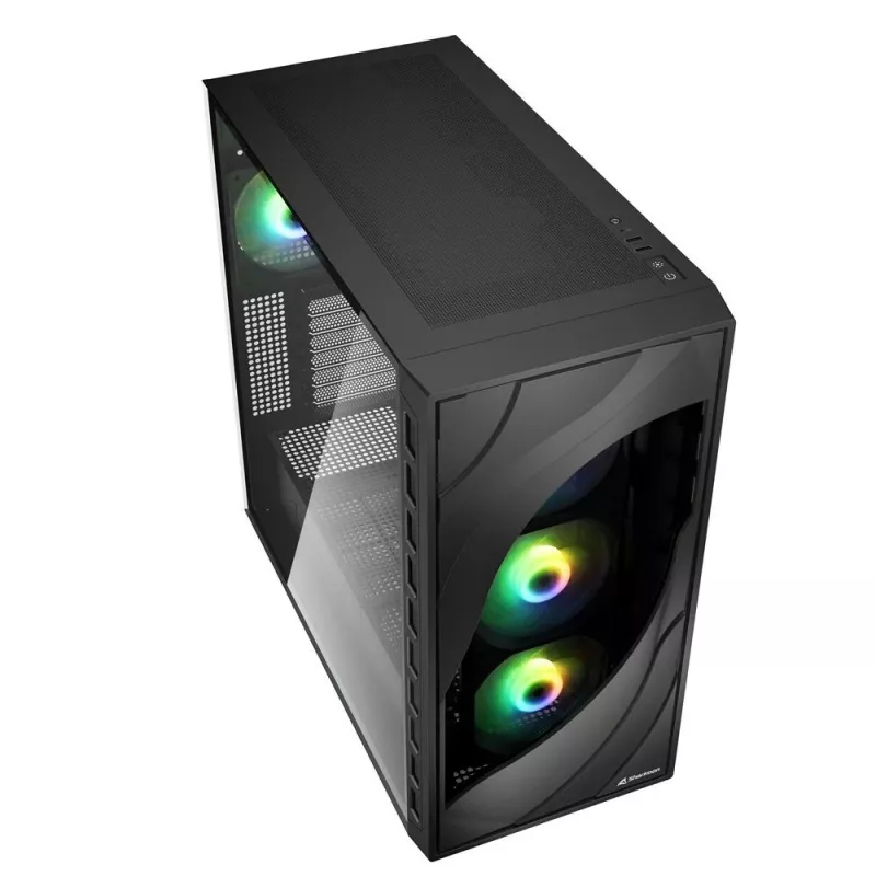 Sharkoon REBEL C80G RGB midi tower nero