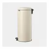 Pattumiera rotonda beige Brabantia NewIcon 30 L