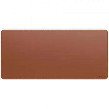 Tappetino per mouse Satechi Vegan-Leather Premium Desk Mat marrone ST-LPDMN