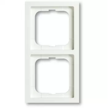Placca per interruttore a parete Busch-Jaeger 1722-884K bianco termoplastica 80×151 mm senza viti