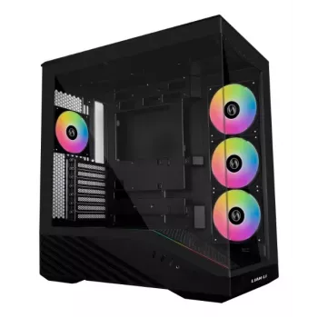 Lian Li Vector V100 G99.V100RX.00 case PC Midi Tower, ATX, RGB, vetro temperato, nero