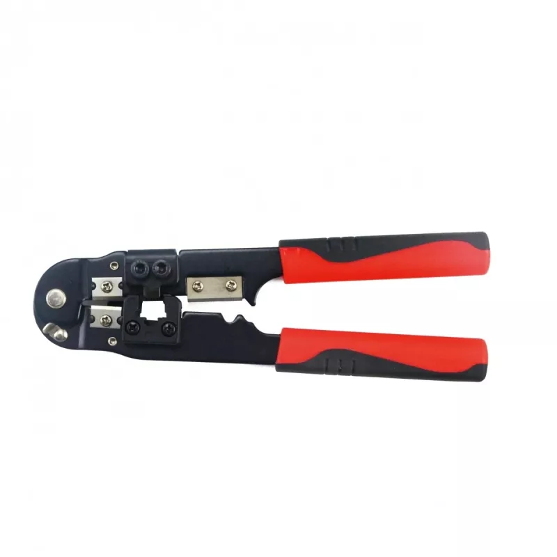 Gembird T-WC-03 Pinza crimpatrice per cavi nera, rossa