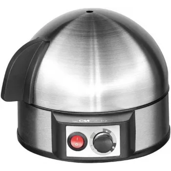 Cuociuova Clatronic EK 3321 7 uova 400 W nero, acciaio inox