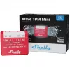 Shelly Qubino Wave 1PM Mini attuatore di misurazione Z-Wave rosso