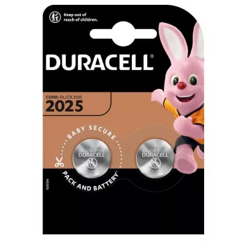 Batterie CR2025 blister 2 pezzi