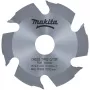 Makita - fresa per scanalature a disco - per legno - 100 mm - 6 denti - per P/N: DPJ180ZJ (B-20644)
