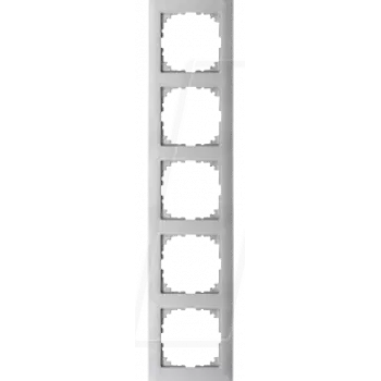 Placca 5 posti alluminio MEG4050-3660 (MEG4050-3660)