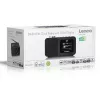 Lenco CR-625BK radiosveglia DAB+/FM con Bluetooth e ricarica wireless, nero