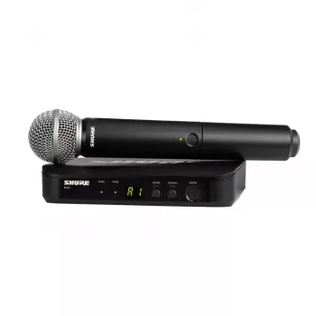 BLX24E/SM58-H8E - sistema wireless con microfono SM58 (518-542 MHz)