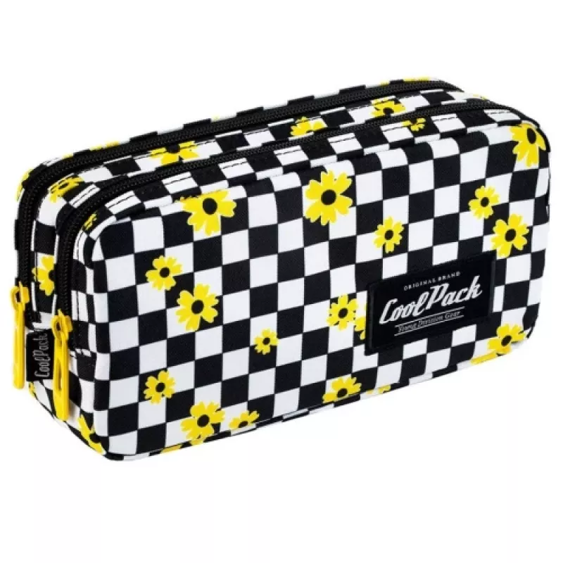 Astuccio portapenne CoolPack Primo CHESS FLOW F105745 design compatto materiale durevole