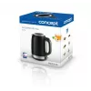 Bollitore Concept Solution RK3245 — 1,7 l, 2200 W, acciaio inox, nero
